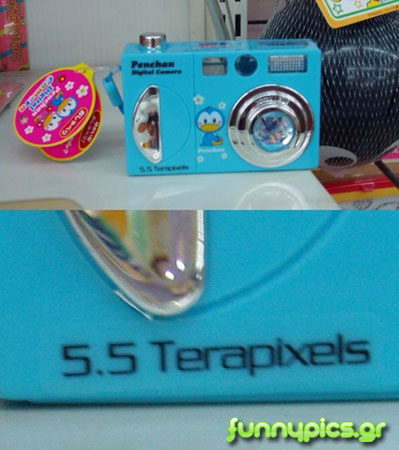 5.5 Terapixels Camera